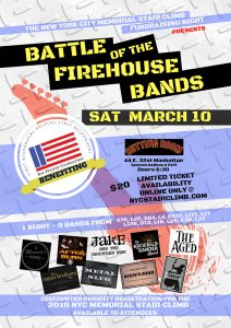 Battle of the Firehouse Bands Poster